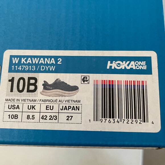 NEW HOKA Womens Kawana 2 Shoes Sneakers Druzy White NIB 10 - Picture 11 of 12